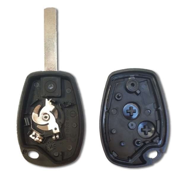 3 Bouton voiture porte-clés coque pour renault kangoo clio megane modus  remplacement